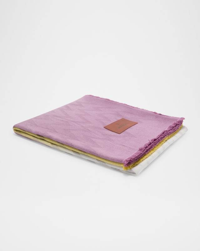 Gradient Wool Throw, 60" x 71"